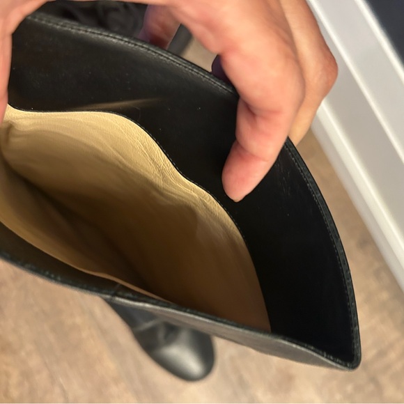 JIMMY CHOO | Black Leather Boots in size 37 or US 7. - Picture 6 of 8